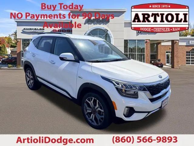 2021 Kia Seltos SX Turbo for sale in Enfield, CT