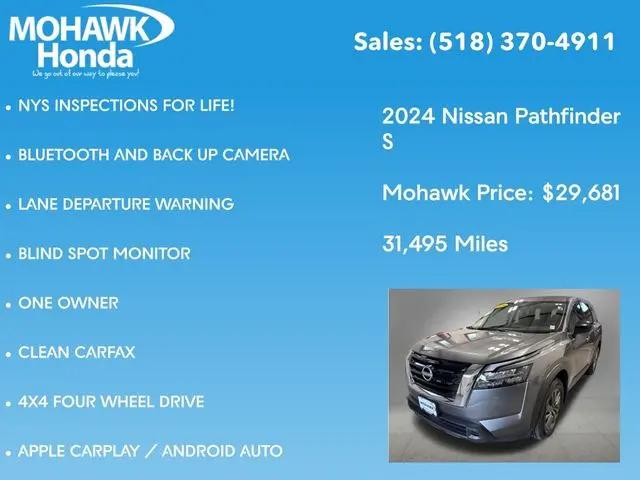 2024 Nissan Pathfinder S 4WD