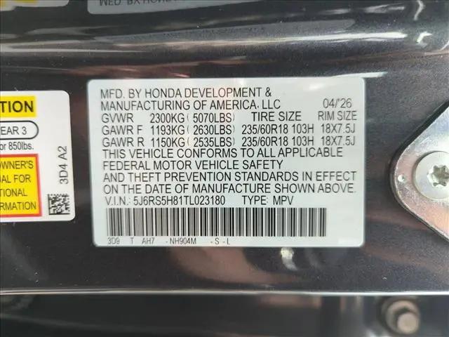 2026 Honda CR-V Hybrid 2WD Sport-L