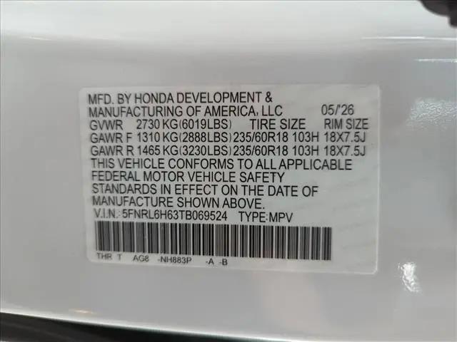2026 Honda Odyssey EX-L