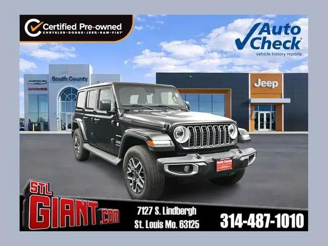 2024 Jeep Wrangler 4-Door Sahara 4x4 for sale in St. Louis, MO