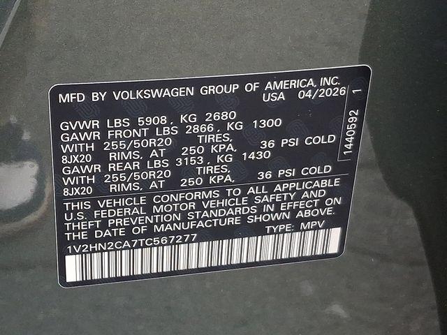 2026 Volkswagen Atlas SE with Technology