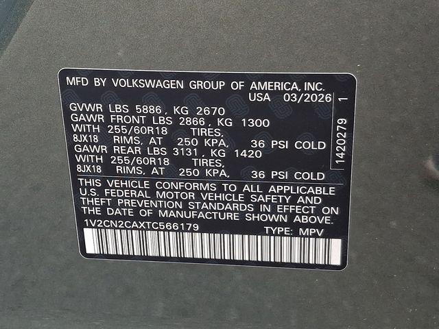 2026 Volkswagen Atlas Peak Edition
