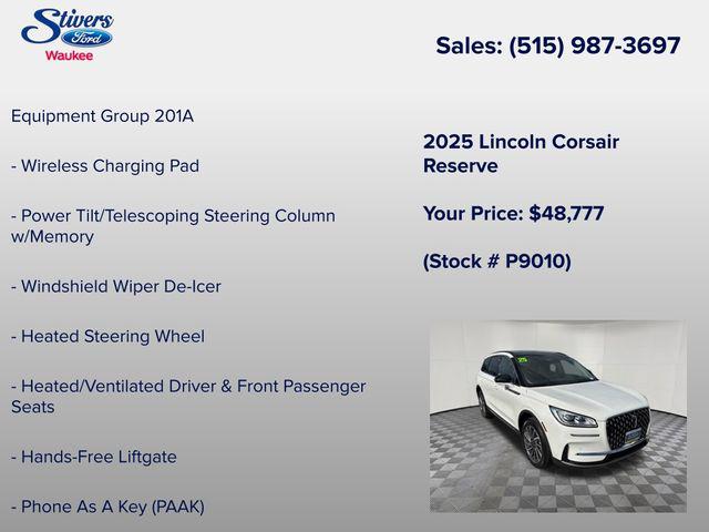 2025 Lincoln Corsair Reserve
