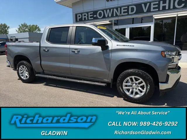 2021 Chevrolet Silverado 1500 4WD Crew Cab Short Bed LT with 2FL for sale in GLADWIN, MI