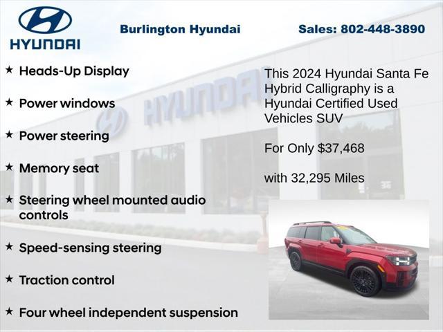 2024 Hyundai Santa Fe Hybrid Calligraphy