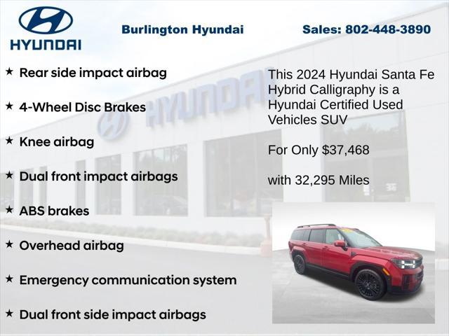 2024 Hyundai Santa Fe Hybrid Calligraphy