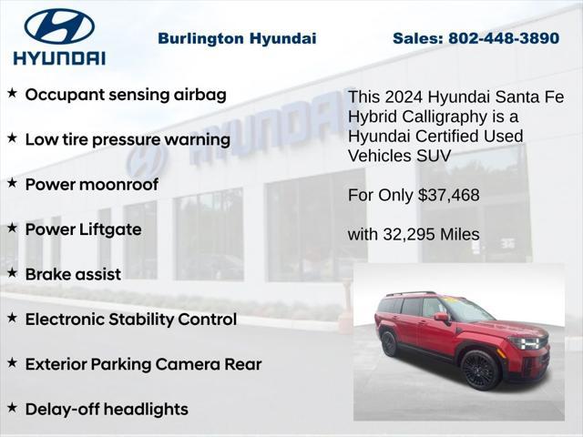 2024 Hyundai Santa Fe Hybrid Calligraphy