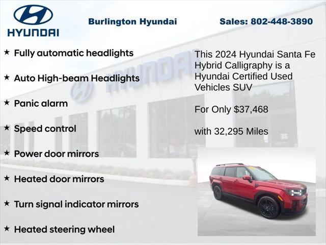 2024 Hyundai Santa Fe Hybrid Calligraphy