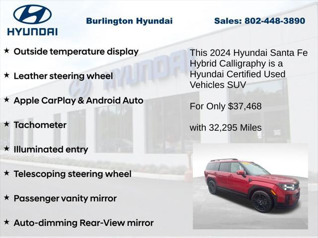 2024 Hyundai Santa Fe Hybrid Calligraphy