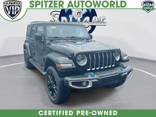2022 Jeep Wrangler 4xe Unlimited Sahara 4x4 for sale in Cleveland, OH