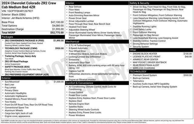 2024 Chevrolet Colorado 4WD ZR2