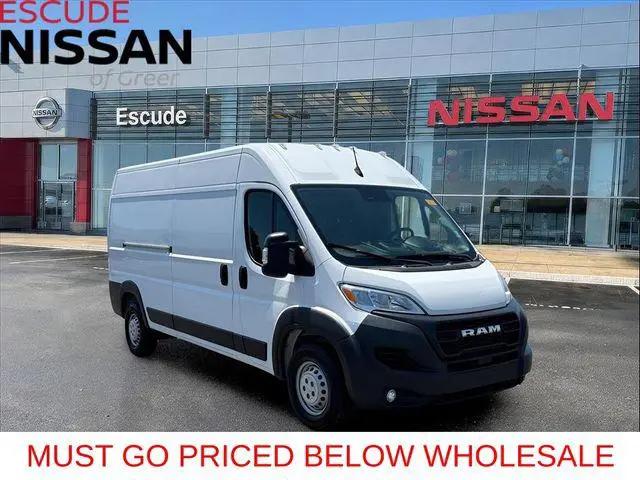 2025 Ram ProMaster 2500 Cargo Van Tradesman High Roof 159" WB w/Pass Seat for sale in Greer, SC