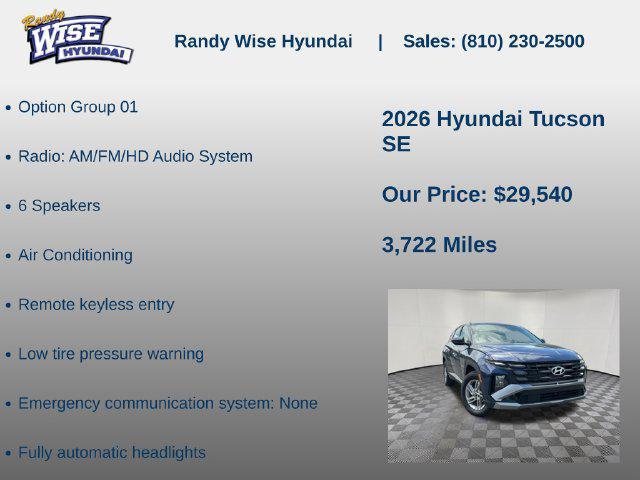 2026 Hyundai Tucson SE