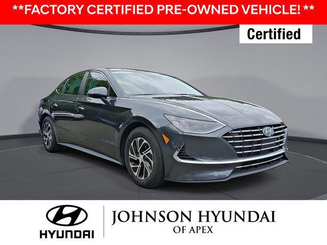 2023 Hyundai Sonata Hybrid Blue for sale in APEX, NC