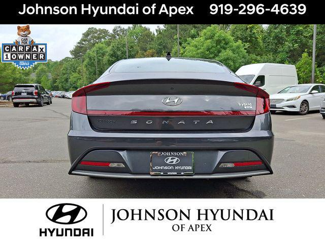 2023 Hyundai Sonata Hybrid Blue