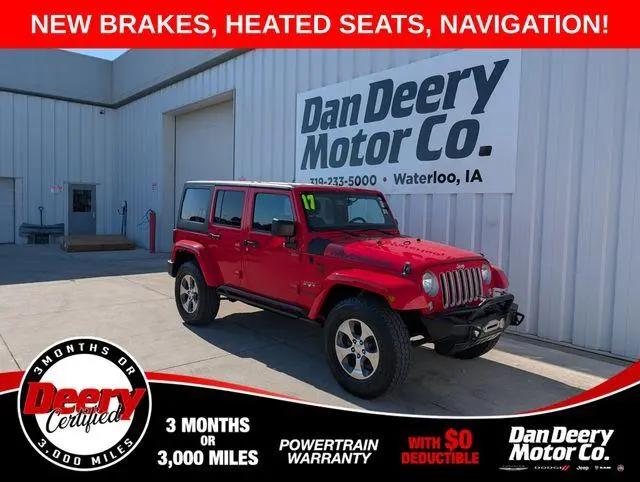 2017 Jeep Wrangler Unlimited Sahara for sale in Waterloo, IA