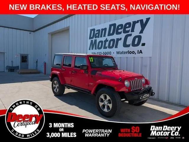 2017 Jeep Wrangler Unlimited Sahara for sale in Waterloo, IA
