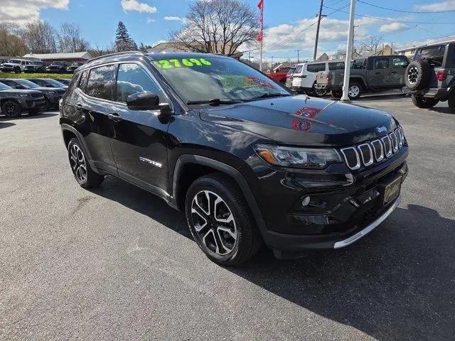 2022 Jeep Compass Limited 4x4 for sale in Hamburg, PA
