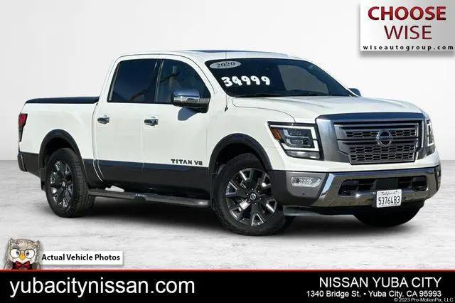 2020 Nissan Titan Crew Cab Platinum Reserve 4x2 for sale in Yuba City, CA