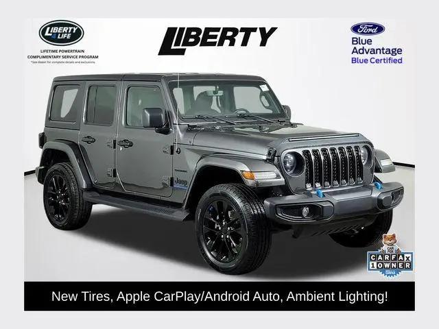 2023 Jeep Wrangler 4xe Sahara 4x4 for sale in Brunswick, OH