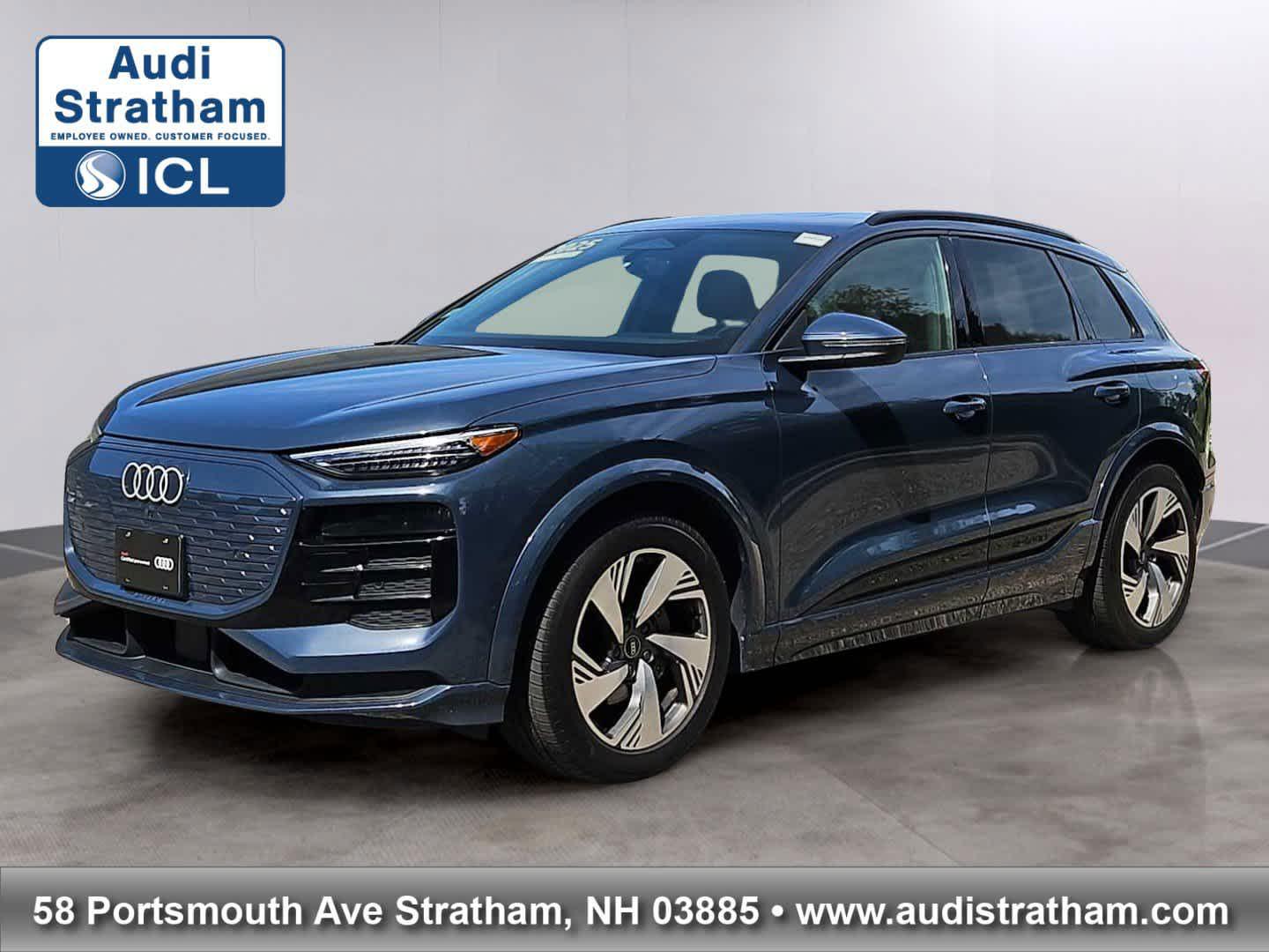 BLU 2025 Audi Q6 e-tron quattro Prestige SUV / Crossover All-Wheel Drive 1-Speed Automatic