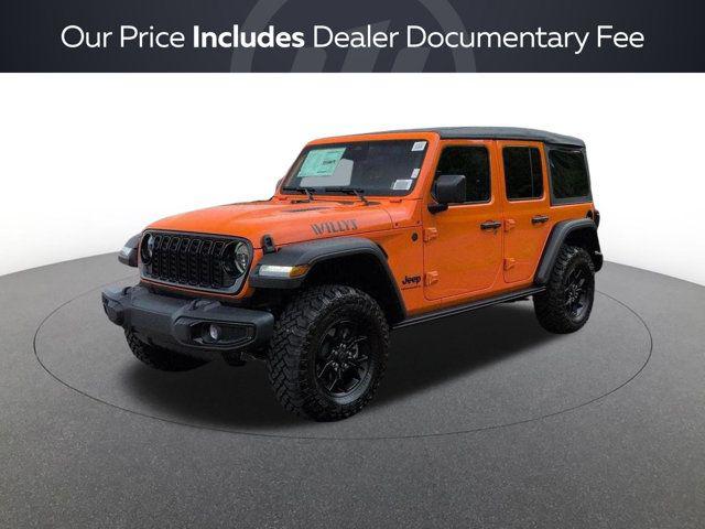 2026 Jeep Wrangler WRANGLER 4-DOOR WILLYS 2026 Jeep Wrangler WRANGLER 4-DOOR WILLYS