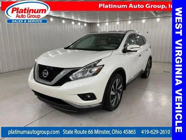 2018 Nissan Murano Platinum for sale near Minster, OH