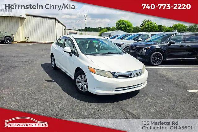 2012 Honda Civic LX for sale near Chillicothe, OH