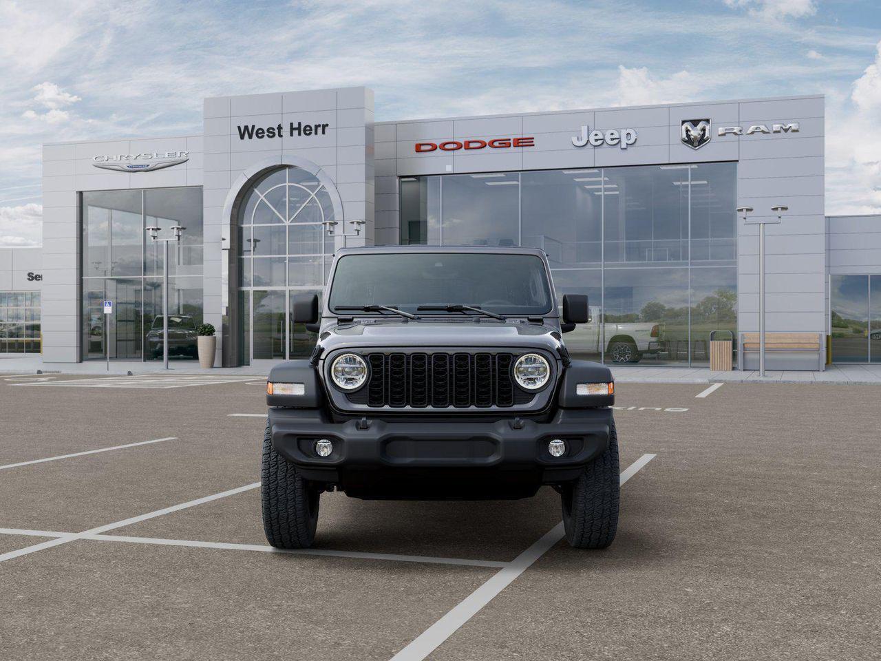 New 2026 Granite Crystal Metallic Clear-Coat Exterior Paint Jeep Sport S image 6