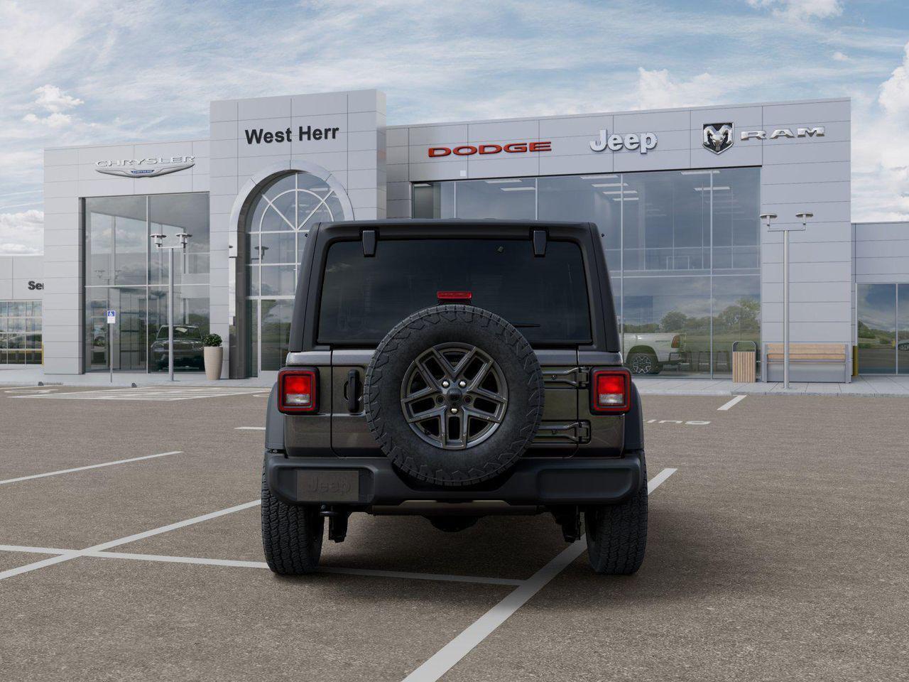 New 2026 Granite Crystal Metallic Clear-Coat Exterior Paint Jeep Sport S image 7