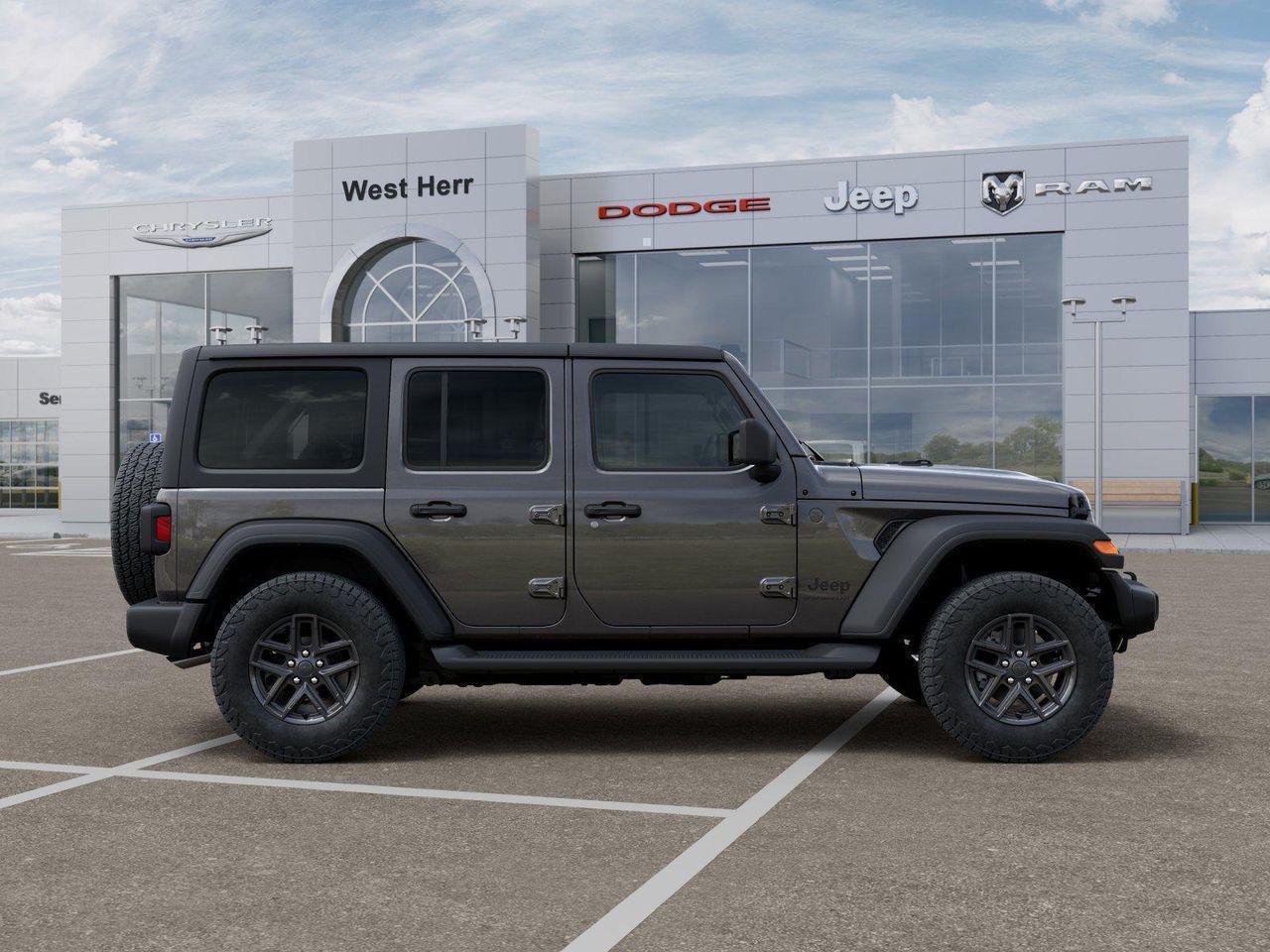 New 2026 Granite Crystal Metallic Clear-Coat Exterior Paint Jeep Sport S image 21