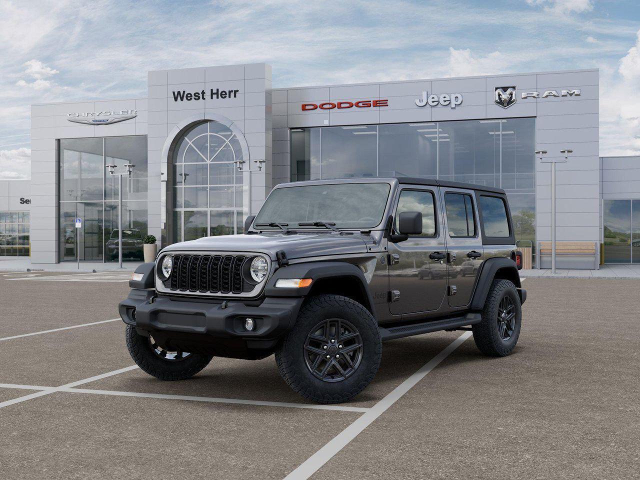 New 2026 Granite Crystal Metallic Clear-Coat Exterior Paint Jeep Sport S image 27