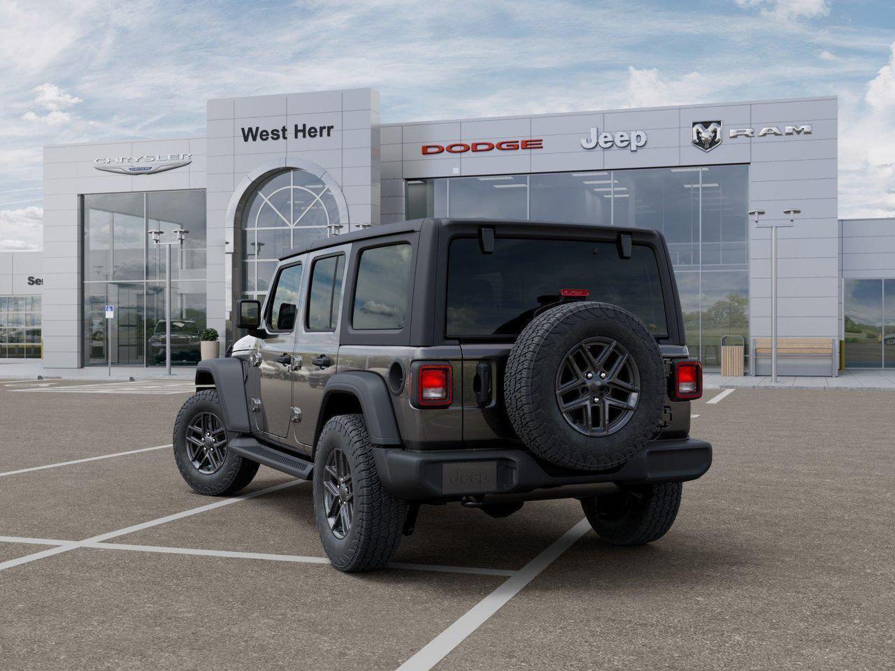 New 2026 Granite Crystal Metallic Clear-Coat Exterior Paint Jeep Sport S image 29