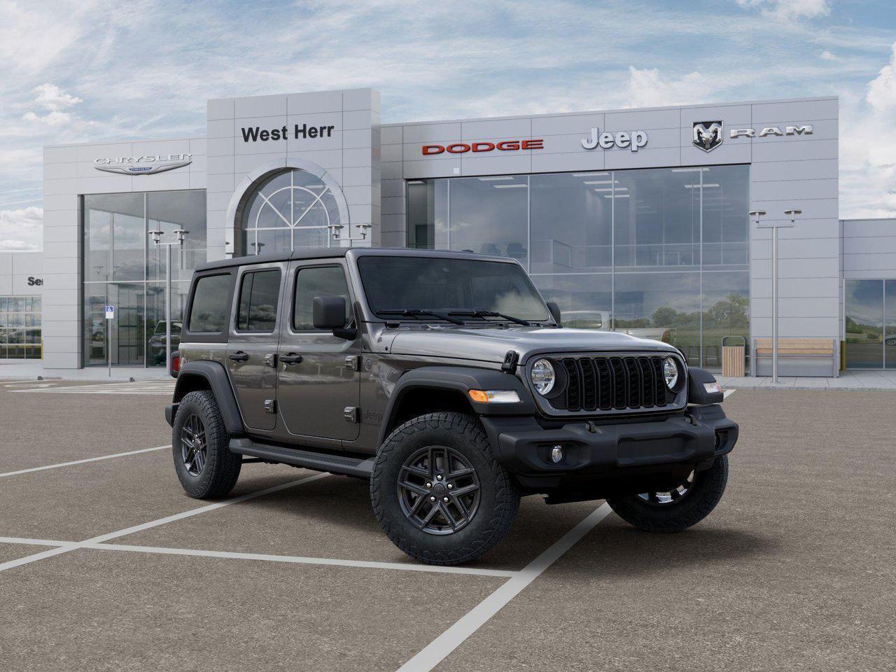 New 2026 Granite Crystal Metallic Clear-Coat Exterior Paint Jeep Sport S image 31