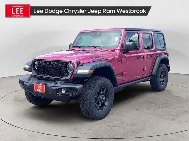 2026 Jeep Wrangler 4-Door Willys 4x4 for sale in Westbrook, ME