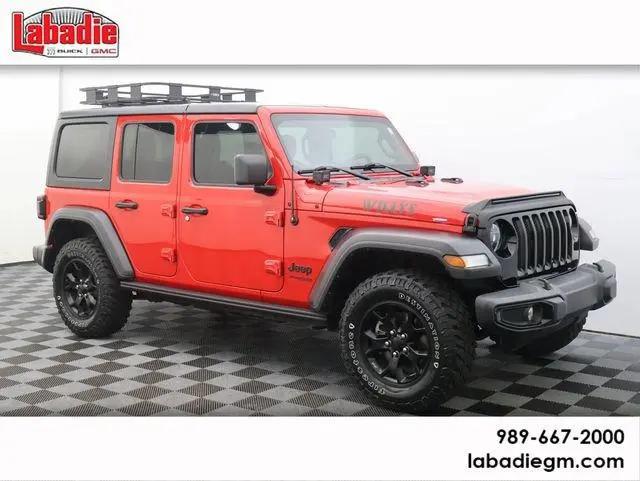 2021 Jeep Wrangler Willys 4x4 for sale in Bay City, MI