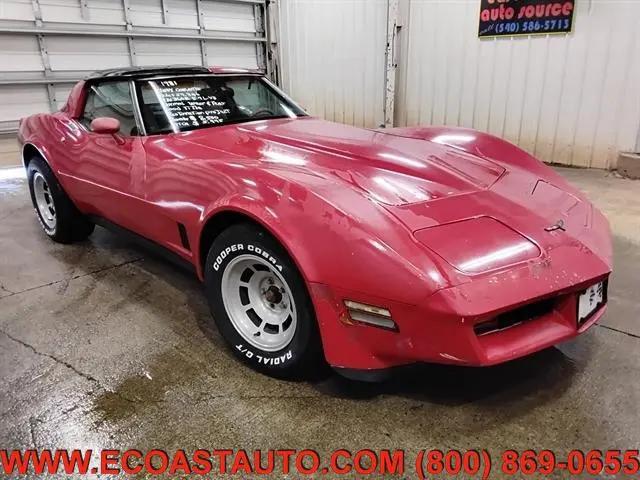 1981 Chevrolet Corvette Coupe for sale in Bedford, VA