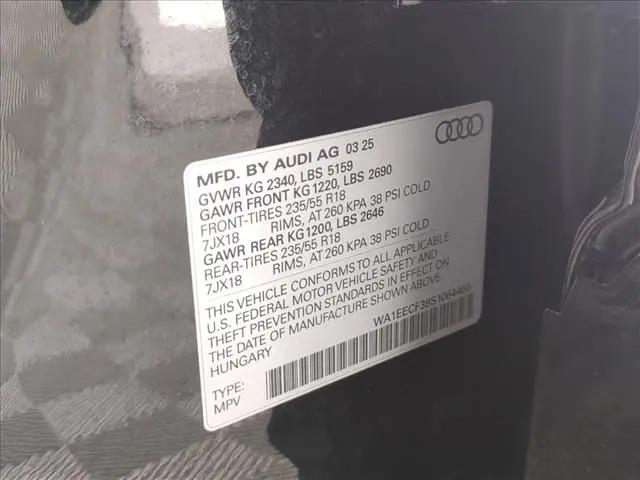2025 Audi Q3 Premium 45 TFSI S line quattro Tiptronic
