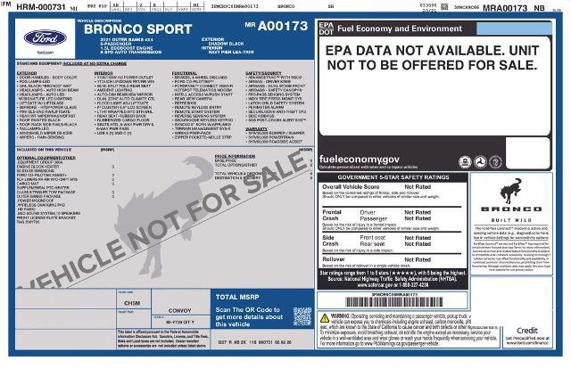 2021 Ford Bronco Sport Outer Banks