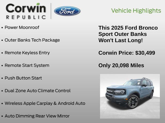 2025 Ford Bronco Sport Outer Banks