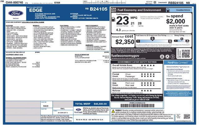 2024 Ford Edge Titanium