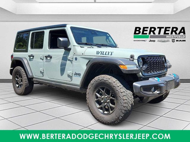 2024 Jeep Wrangler 4xe Willys 4xe for sale in Westfield, MA