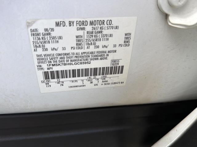 2020 Ford Explorer Base