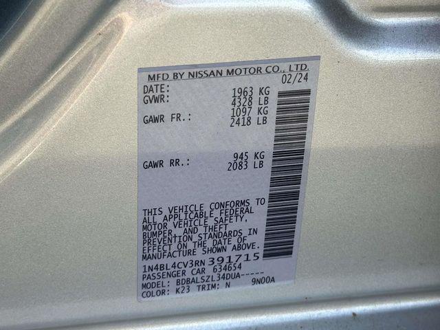 2024 Nissan Altima SR FWD
