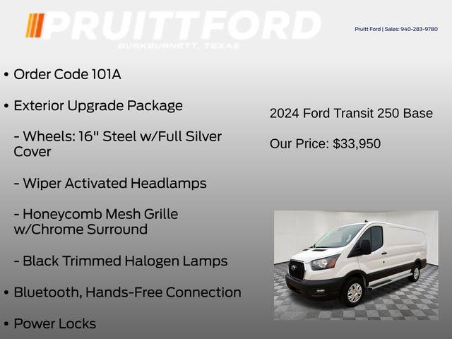 2024 Ford Transit Cargo Van Base