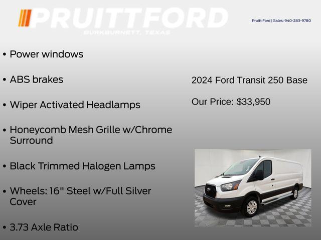 2024 Ford Transit Cargo Van Base