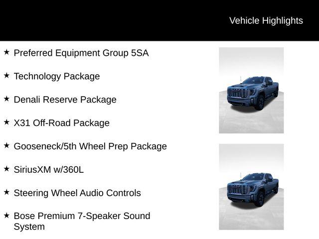 2024 GMC Sierra 2500HD 4WD Crew Cab Standard Bed Denali