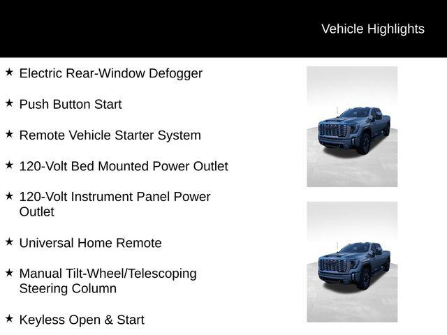 2024 GMC Sierra 2500HD 4WD Crew Cab Standard Bed Denali