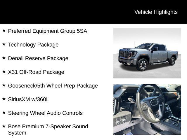 2024 GMC Sierra 2500HD 4WD Crew Cab Standard Bed Denali